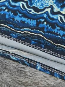 Pantalones cortos de playa con cordón en la cintura para hombres, bañadores de verano - Multicolor - Ver 9