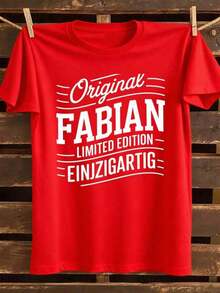 SimpieAndVersatileDesignCamiseta informal de algodón con gráficos para mujer. Algodón suave, ajuste cómodo, hip hop callejero, dise?o gráfico.CottonT-Shirt - Rojo - Ver 2