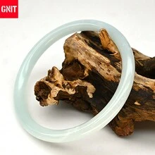 GNIT 3件/1件 透明樹脂手鍊，亮面多元素幾何設計，復古風度假時尚款手鍊 - 透白.白.淺藍 - 查看 3