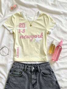 Blusa de talla grande, estampado de flores, atuendo casual para mujer, top casual, camiseta gráfica, ropa de verano, blusa de playa de verano para mujer, atuendo de playa, camiseta de playa, camiseta de mujer, regalo para la hermana, top Y2K - Multicolor 3 - Ver 1