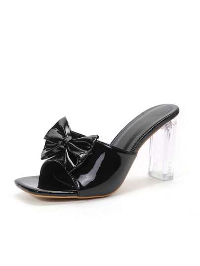 Sandal Hak Tebal Silang Hitam 2026, Sandal Selop Hak Tinggi Ujung Persegi, Sandal Selop Tanpa Penutup Belakang Ujung Terbuka, Sandal Selop Hak Tinggi Musim Panas untuk Luar Ruangan, Sandal Hak Tebal Elegan, Sandal Silang Gaya Retro Prancis, Sandal Hak Tebal Ukuran Besar, Sandal Hak Tinggi untuk Pesta, Sandal Selop Hak Tinggi Hitam Serbaguna, Sandal Hak Tebal Nyaman