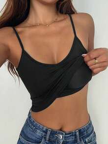 Camiseta sin espalda para mujer - Negro 7 - Ver 11