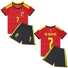 2026 Portugal Belgium World Cup National Team No. Men's Football Jersey Set, Football Shirt For Training And Competition. - 27比利時主場7號 - 查看 4