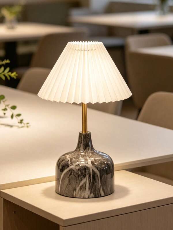 LED Desk Lamp,Modern Nordic Bohemian Mid-Century Retro Table Lamp, Warm Tone & Cool Tone Ambient Accent Decorative Atmosphere Lighting, Minimalist Vintage European American Industrial Style Decor Lamp
