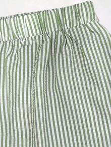 Sweetro Conjunto de dos piezas para mujer para uso diario - Verde - Ver 7