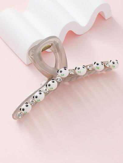 1pc Large Size Fashion Non-Slip Hair Claw Clip, Suitable For Daily Wear Hair Accessory