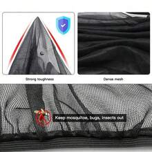 2PCS/4PCS Retractable Car Window Sunshade Net, Transparent Mesh Sun Visor, Heat Insulation Car Accessories - A - View 5
