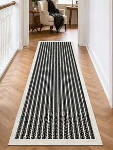 Modern Non-Slip Kitchen Runner Rug, Washable Minimalist Floor Mat for Home Decor, Bedroom, Livingroom Rug, Made in Turkiye 80x200 cm, 80x300 cm,100x200 cm, 120x180 cm - 奶油白 - 查看 4