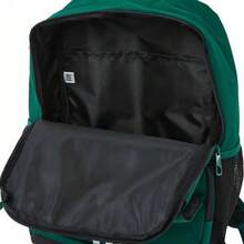 Adidas Gran capacidad, diseño multicompartimento | Mochila estudiantil unisex, ligera, resistente al desgaste, repelente al agua y con protección para la columna vertebral, ideal para desplazamientos al campus. Dimensiones: aprox. 30 * 42 * 15 cm. - Verde - Ver 3