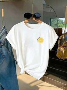 Women T-Shirts - White 3 - View 2