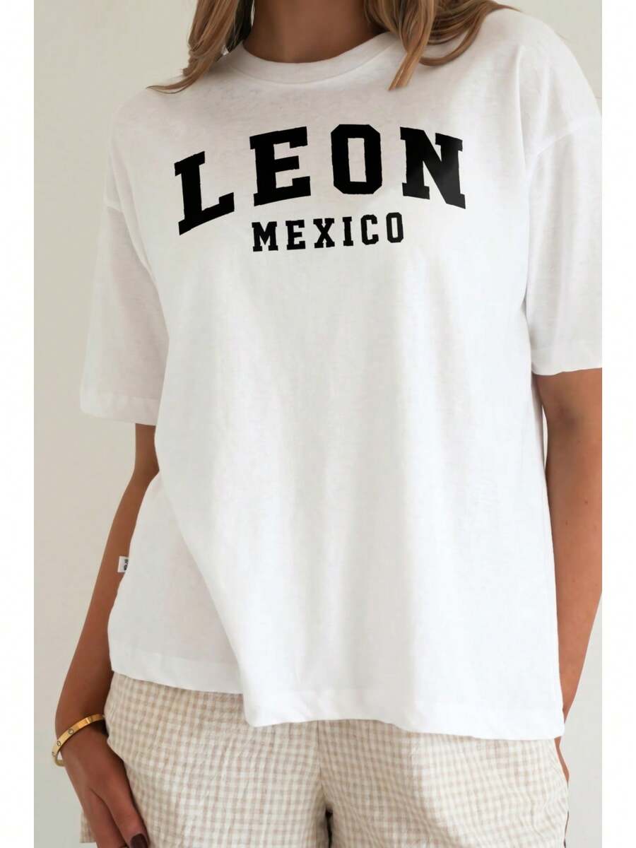 1 Piece 180g Women's T-Shirt, Men's T-Shirt. Casual Cotton Crew Neck T-Shirt. Women's Athletic T-Shirt. Designed By Y2K Generation Artists In The Bababask Style, Made From 100% Pure Cotton. Creative Cartoon Pattern Design, Comfortable Short Sleeves - 白色10 - 查看 1