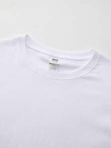 Disney Official Stitch Print Women's Summer Short Sleeve Loose Comfort Crew Neck T-Shirt, Casual And Versatile - 白色 - 查看 4