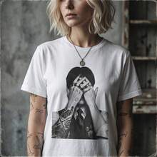 Camiseta vintage| Camiseta retro JK de los 90, mercancía  para grupos juveniles, regalo para fanáticos del Army  camisas de mujer sudaderas para mujer sueter blusa casual mujer verano vestidos de graduación - Blanco - Ver 6