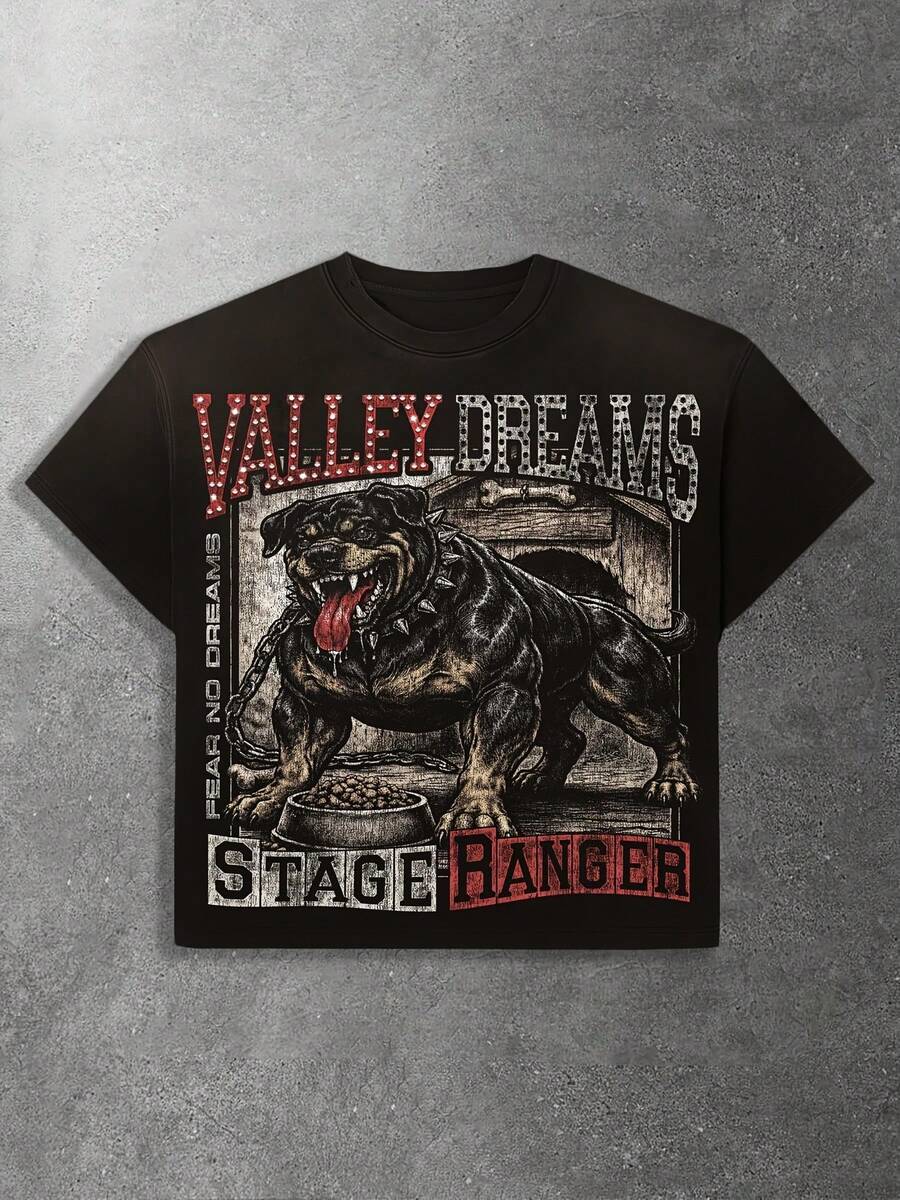 Men T-Shirts - Black - View 1