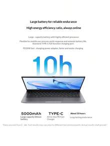 Lenovo 联想 A16H-A 16 英寸 AMD2314 处理器商务办公超极本笔记本电脑 - 灰色 - 查看 8