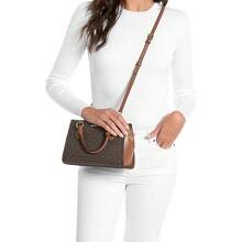 Michael Kors Marilyn Printed Lady Single Shoulder Crossbody Handbag 35F5G6AM1B BROWN - 棕色35F5G6AM1B BROWN - 查看 2