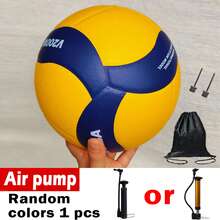 #5 Nuevo Balón de Voleibol Estampado para Entrenamiento Deportivo al Aire Libre Regalo de Navidad - Multicolor - Ver 11