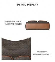 Michael Kors 印花 Merritt 女款肩背包 35S6G0WL3B 棕色 - 棕色35S6G0WL3B BROWN - 查看 8