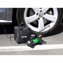 Compresor de aire portátil EPAuto 12V DC, inflador digital de neumáticos - Verde - Ver 2