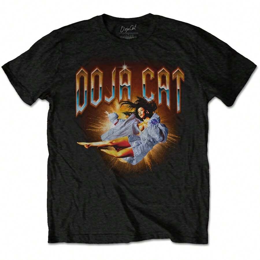 Do-Ja C-At Planet Her Space T-Shirt - Black - View 1