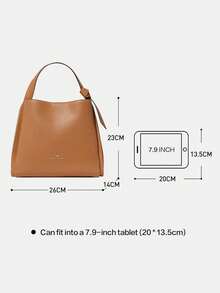 Kate Spade KS KNOTT Top-handle Handbag for Women Bucket Purses - 棕色 - 查看 9