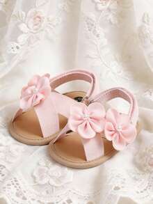 0-18 Months Infant White Sandals, Unisex Infant Girls Boys Summer Sandals, Quality Toddler Outdoor Beach Shoes - Pink - View 7