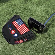 1pc Minimalist Golf Club Head Cover - Made Of PU Material, Suitable For Putter And Half Putter, Durable Golf Accessory - Multicolor - View 4