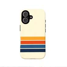 Funda para Teléfono - Diseño a Rayas Coloridas y Moderno, Funda Brillante 2 en 1, Resistente, de Doble Capa para Mayor Durabilidad y Protección contra Caídas, para  17, 16, 15, 14, 13, 12, 11, 8, 7, X, XS, XR, Plus, Air, Pro, Max, Mini, Regalos Perfectos.Adecuado para varios modelos:  17, 16, 15, 14, 13, 12, 11, Plus, Air, Pro, Max, Galaxy S21, S22, S23, S24, S25, S26 FE, Edge, Pus, Ultra, A05, A06, A07, A13, A14, A15, A16, A17, A26, A52, A53, A54, A55, A56, A32, A34, A35, A36, A71. - Color mixto 1 - Ver 6