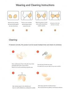 1pc 2X Silicone Lace Bra, Invisible Seamless Adhesive Bra, Suitable For Outings And Daily Wear - Multicolor - View 9