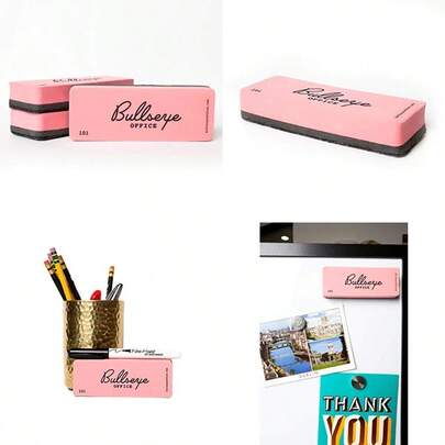 Set Of 3 Retro Dry Erase Eraser Premium Magnetic Whiteboard And Chalkboard Cleaner For Classroom And School Perfect Eraser Supplies For Teachers -