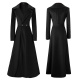 Women's Velvet Coat/black