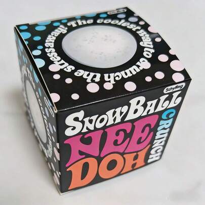  Needoh Schylling Shaking Toys "Pressure Cube", Slowly Rising Soft Toys, Sensory Shaking Toys For Anxiety Relief, Sensory Soft Toys Suitable For Autism, Calming Toys, Gift Box Fillers, Birthday Gifts, Classroom Reward Treasure Box Toys, Christmas Stocking Fillers, Party Giveaways - Multiple Colors To Choose From NeeDoh Style Is Random