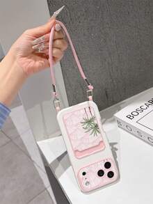 Casing Ponsel Pelindung Motif Cangkang & Pohon Palem, Bahan TPU, Cocok Sebagai Hadiah Liburan, Kompatibel Dengan Apple iPhone 11 12 13 14 15 16 Pro/Pro Max/14 15 16/17, Unisex - MultiWarna - View 2