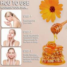 Tallowyn Beef Tallow Honey Balm, Hydrating Moisturizer With Olive Oil, Argan Oil, Calendula & Oat Extract For Face Body Skin Care - Beef Tallow Honey - 查看 7