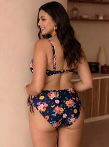 Tankini taglie forti - Blu Navy - Visualizzare 3