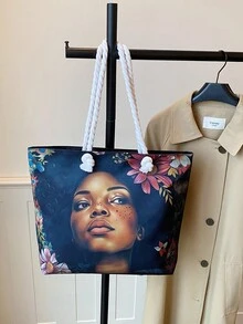 Large Capacity Handbag For Women, New Arrival Minimalist Commuting Shoulder Tote Bag - Multicolor - View 9