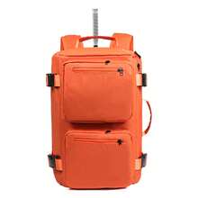 New Waterproof Tennis Backpack, Badminton Bag, Dual-Shoulder, Single-Shoulder, Hand-Held, Three-In-One Multifunctional Sports And Fitness Backpack - Orange - View 1