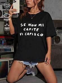 Women T-Shirts - Black - View 1