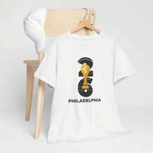 Camiseta Unisex de Cuello Redondo, Holgada y Casual, de Algodón Puro, con Estampado de la Copa Mundial de Fútbol 2026, Nuevo Modelo de Exportación - Blanco - Ver 12