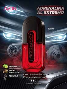 Avon 300 Km/h, colonia para caballero con atomizador, variedad de aromas para cada gusto, AV - Max Turbo - Ver 2