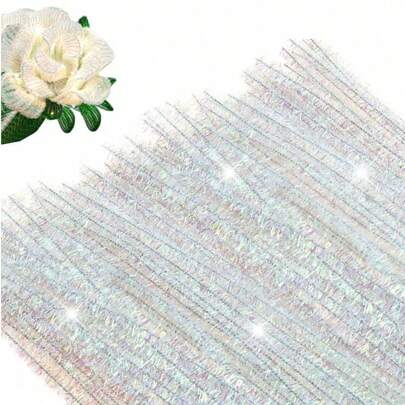 212 Shiny Wire Tube Cleaners, 12.2-Inch Shiny Chenille Stems 7-8mm, DIY Craft Supplies For Christmas Decoration And Handicrafts, Graduation Gifts For The New Semester, And Home Floral Decoration