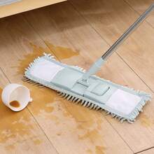 Replacement Mop Heads For Chenille Flat Mops (1/2/3/4 Pieces Per Pack). Features A Securely Fastened Elastic Band, Electrostatic Dust Removal, And Reusable Mop Heads. Suitable For Household Cleaning, Hair-Free, And With Electrostatic Dust Removal Function. Approximately 15.74 Inches X 4.72 Inches In Size, Available In Multiple Colors. - 15,74 inch * 4,72 inch - Xem 3