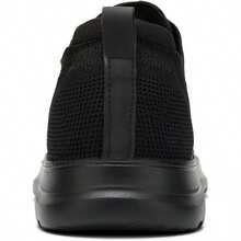 Mens Casual Dress Oxfords Shoes Fashion Mesh Work Business Walking Sneakers Comfortable Lightweight Soft Sole - 6.5 + 黑色 - 查看 5