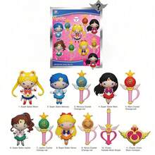 Monogram 1 Stück offiziell lizenzierte PVC Blindbox/Tasche 3D Figur Schlüsselanhänger Anhänger Anime Charakter Sammlerstück Accessoire, Geschenk für Anime-Fans, produziert von Toei Animation - Verschiedenfarbig - Übersicht 13