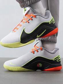 Nike LeBron 22 EP Crown Jewel 經典舒適百搭 防滑耐磨 低筒 籃球鞋 男款 - 灰黑色 - 查看 1