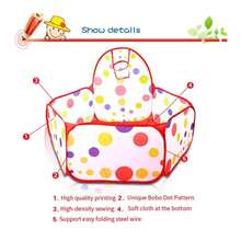 Kids Ocean Ball Pit With Basketball Hoop, Bobo 0.9M Pool Toy (Ball Not Included) - 0.9M Shooting Pool - View 3