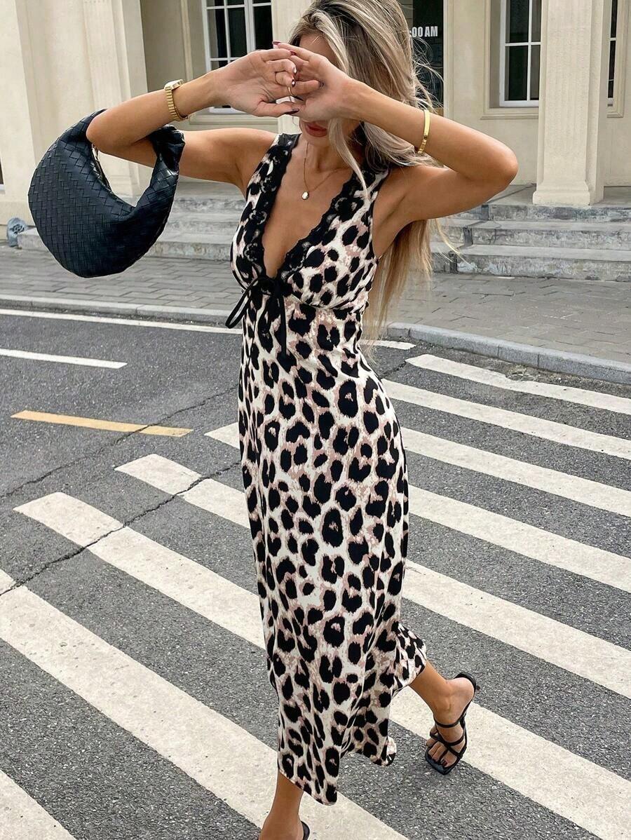Vestido midi sexy de lino amarillo mantequilla de color sólido para mujer de , estilo francés de verano, con encaje, cuello en V en el busto, lazo frontal central, cintura ajustada, ideal para uso diario, vestido de verano, vestido de graduación, vestidos de sol para mujer, conjuntos de playa para mujer, vestidos elegantes para invitadas de boda, vestidos de graduación, conjuntos para brunch, conjuntos de vacaciones, conjuntos de verano, vestido de graduación, vestido para el 4 de julio, ropa occidental para mujer, vestido de vacaciones para mujer, conjuntos para profesoras, vestido de fiesta con estampado de leopardo y guepardo.
