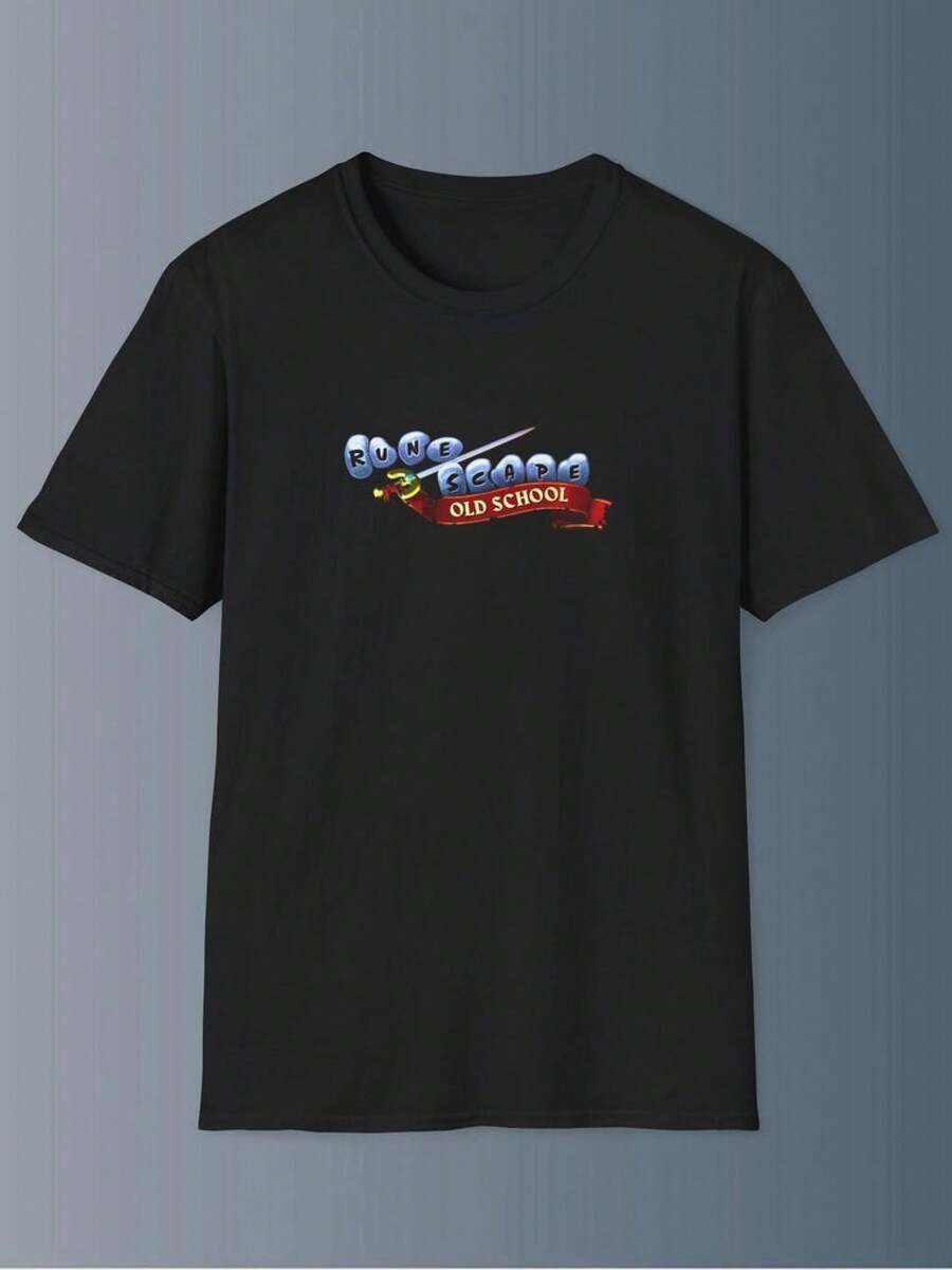 Camiseta unisex de manga corta, camiseta retro vintage de | Camisetas vintage de juegos clásicos para hombre, Spiderman, ,  Women, Romwe Men, boho chic, regalos para maestros, camisetas de mujer, ropa curvy para hombre, y2k. - Negro - Ver 1