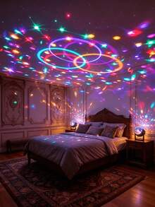 USB Powered Disco Ball Light - Multifunctional Indoor/Outdoor Crystal Magic Ball Projector Light, Suitable For Parties, Karaoke, Car, Birthday Decoration - Magic Ball - View 4
