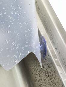 3pcs Kitchen Splash Guard, Plastic Material Suitable For Sink And Stove Scenarios. Includes Suction Cup And Splash Board, Blocks Grease And Improves Cleaning Efficiency, Heat-Resistant Structure Protects Walls. No-Installation Design Simplifies Usage, A Practical Accessory For Cooking Protection. Kitchen Splash Guard Stove Accessories. - View 3
